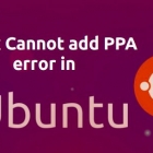 如何修复Ubuntu/Mint中无法添加PPA源的错误