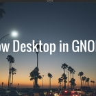 如何在 GNOME 3 中显示桌面
