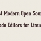 Linux 上四个最佳的现代开源代码编辑器