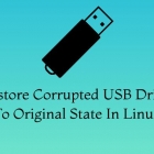 在 Linux 上恢复一个损坏的 USB 设备至初始状态