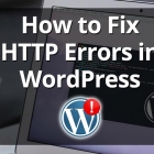 如何修复 WordPress 中的 HTTP 错误