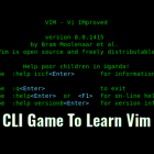 PacVim：一个学习 vim 命令的命令行游戏
