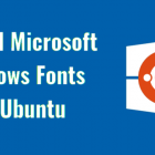 在 Ubuntu 18.04 LTS 上安装 Microsoft Windows 字体