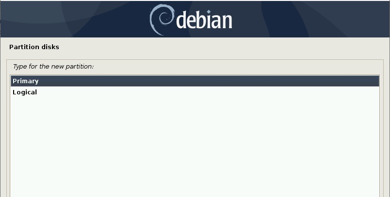 磁盘主分区-Debian10