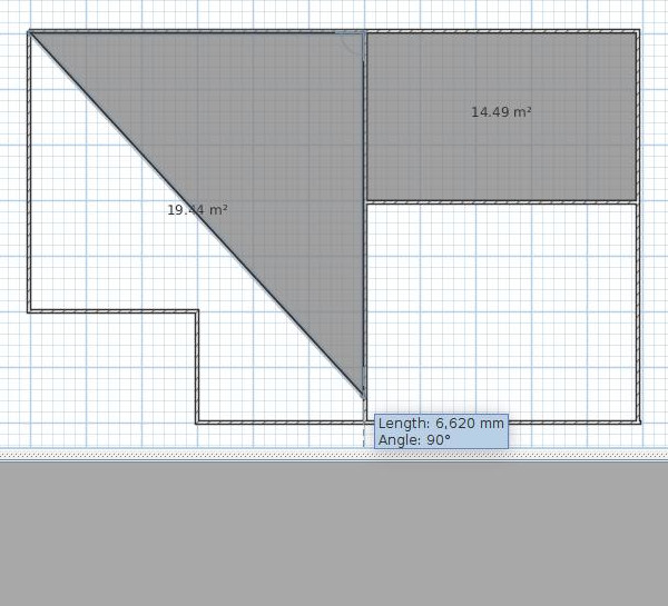 Defining rooms in Sweet Home 3D