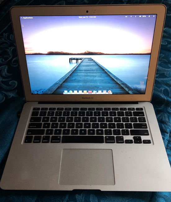 运行 Hera 的 MacBook Air