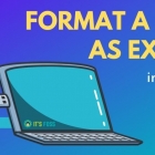 如何在 Linux 上将 USB 盘格式化为 exFAT