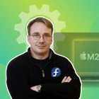 哇！Torvalds 为自己的 Apple M2 Macbook 专门修改了 Fedora Linux